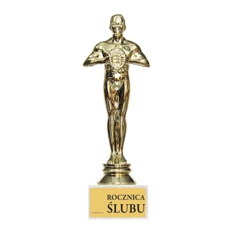 Statuetka '.....Rocznica Ślubu' z miejscem do wpisania Statuetka '.....Rocznica Ślubu' z miejscem do wpisania