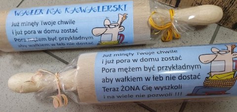 Wałek WIECZÓR KAWALERSKI 39 cm. Wałek WIECZÓR KAWALERSKI 39 cm.