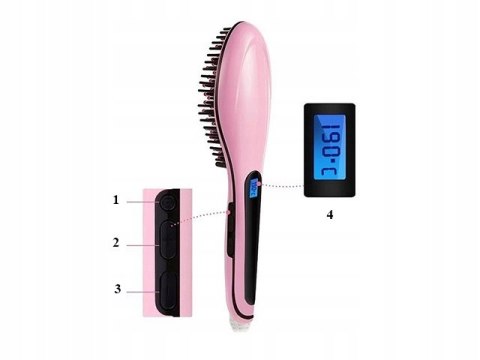 Szczotka do prostowania włosów LCD 15415 Szczotka do prostowania włosów LCD 15415