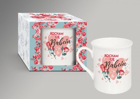 Kubek NBC z rantem 290ml - Kocham Cię Babciu Kubek NBC z rantem 290ml - Kocham Cię Babciu