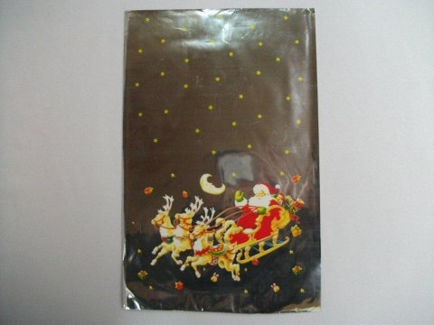 Opakowanie ozdobne 30x50cm 50szt. gwiazdki 0009M Opakowanie ozdobne 30x50cm 50szt. gwiazdki 0009M