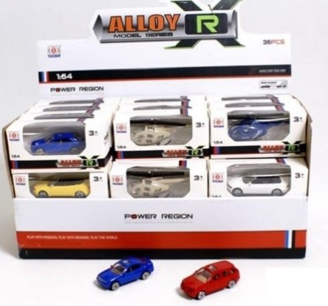 Pojazdy metalowe w kartoniku 1:64 Pojazdy metalowe w kartoniku 1:64