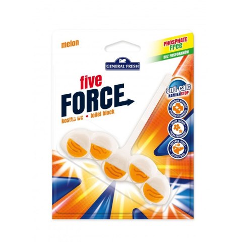 Kostka do wc FIVE FORCE melon Kostka do wc FIVE FORCE melon