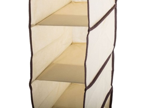 Organizer do szafy wisząca półka z 5 półkami 70cm 01336 Organizer do szafy wisząca półka z 5 półkami 70cm 01336