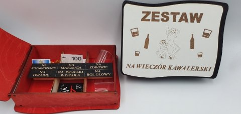 Zestaw NA WIECZÓR KAWALERSKI Zestaw NA WIECZÓR KAWALERSKI