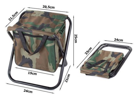 Krzesło wędkarskie taboret torba moro turystyczne 01663_M Krzesło wędkarskie taboret torba moro turystyczne 01663_M