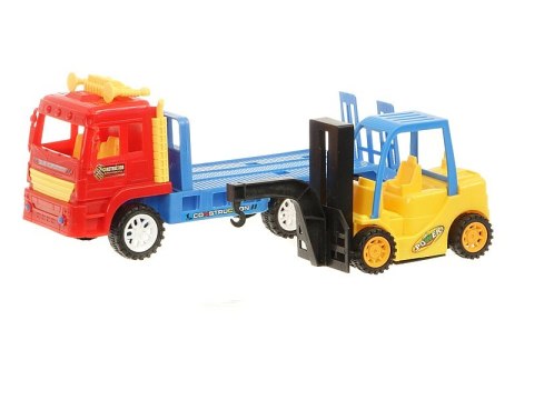 Auto z lawetą i pojazdem ciężarowym z napędem 33cm Auto z lawetą i pojazdem ciężarowym z napędem 33cm