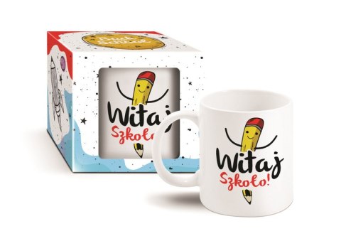 Kubek 330ml NBC Witaj Szkoło Kubek 330ml NBC Witaj Szkoło
