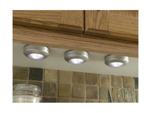 Lampka 3 LED samoprzylepna na baterie dotykowa | 01224 Lampka 3 LED samoprzylepna na baterie dotykowa | 01224