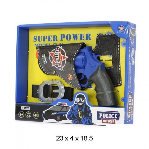 Pistolet policyjny w pudełku Pistolet policyjny w pudełku