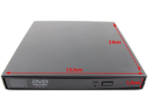 Napęd cd-r/dvd-rom/rw zewnętrzny usb nagrywarka 06224 Napęd cd-r/dvd-rom/rw zewnętrzny usb nagrywarka 06224