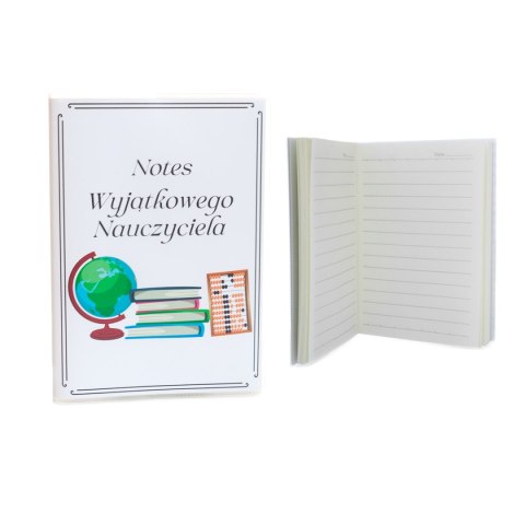 Notes z napisem "Notes Wyjątkowego Nauczyciela" | N-01 Notes z napisem "Notes Wyjątkowego Nauczyciela" | N-01