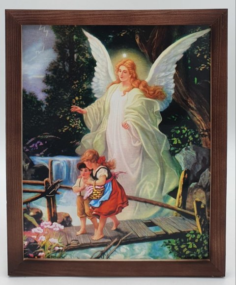 Obraz 20x25cm ANIOŁ STRÓŻ Obraz 20x25cm ANIOŁ STRÓŻ