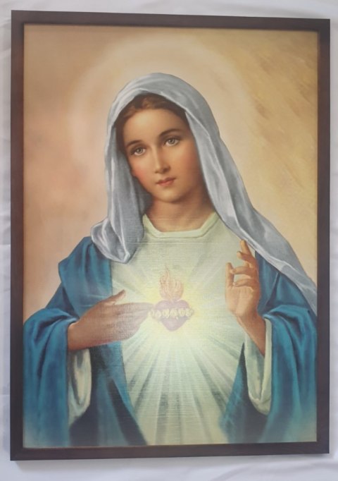 Obraz 50x70 SERCE MARYI Obraz 50x70 SERCE MARYI