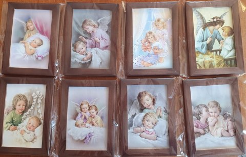 Obraz religijny 10x15cm ANIOŁ STRÓŻ Obraz religijny 10x15cm ANIOŁ STRÓŻ