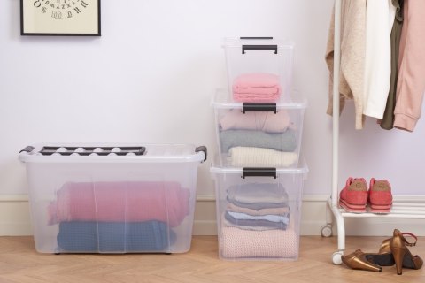 Pojemnik do przechowywania z pokrywą 40l Home Box | 2242 Pojemnik do przechowywania z pokrywą 40l Home Box | 2242