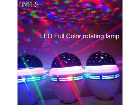 Żarówka LED DISCO Projektor dyskotekowy z wtyczką 1002 Żarówka LED DISCO Projektor dyskotekowy z wtyczką 1002
