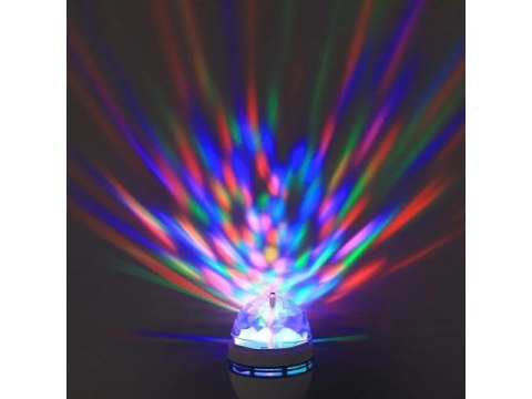 Żarówka LED DISCO Projektor dyskotekowy z wtyczką 1002 Żarówka LED DISCO Projektor dyskotekowy z wtyczką 1002