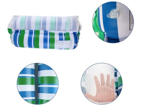 Dmuchany materac do pływania Hamak wodny na basen i plażę SP0759 Dmuchany materac do pływania Hamak wodny na basen i plażę SP0759