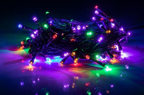 Lampki choinkowe multikolkor 100 led L-158M Lampki choinkowe multikolkor 100 led L-158M