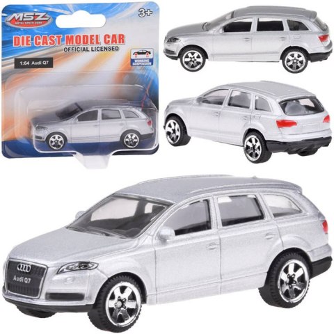 Metalowe autko licencjonowane Audi Q7 1:64 resorówka resorak ZA5058 Metalowe autko licencjonowane Audi Q7 1:64 resorówka resorak ZA5058