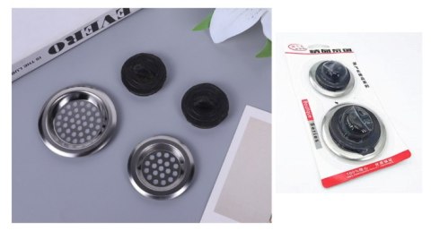 Sitka do zlewu + korek na blistrze 2szt. 7,7cm + 5,7cm YWG-119 Sitka do zlewu + korek na blistrze 2szt. 7,7cm + 5,7cm YWG-119