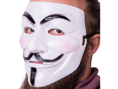 Maska anonymous vendetta acta protest halloween Maska anonymous vendetta acta protest halloween