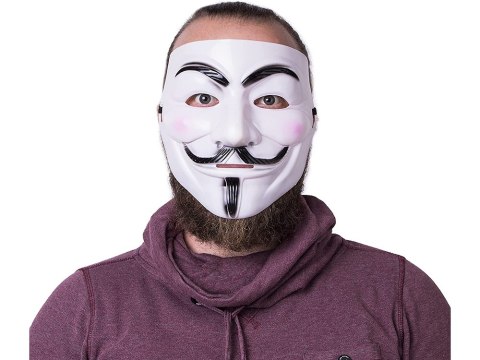 Maska anonymous vendetta acta protest halloween Maska anonymous vendetta acta protest halloween