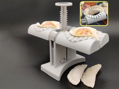 Maszynka urządzenie forma do robienia lepienia pierogów pierożków ręczna 07220 Maszynka urządzenie forma do robienia lepienia pierogów pierożków ręczna 07220