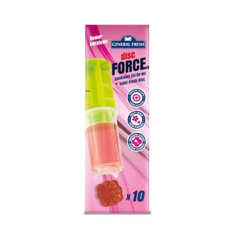 Punktowy żel do toalet WC strzykawka kleks Kwiatowy 60ml Punktowy żel do toalet WC strzykawka kleks Kwiatowy 60ml