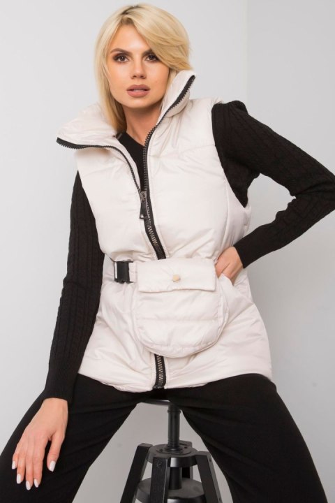 Kamizelka Model EM-KZ-611.40X Ecru - Ex Moda Kamizelka Model EM-KZ-611.40X Ecru - Ex Moda