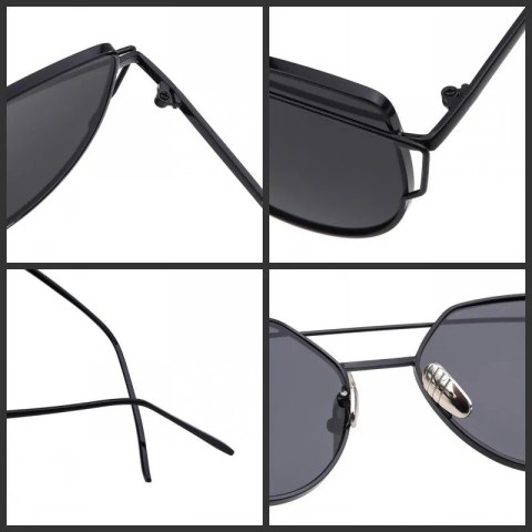 Okulary przeciwsłoneczne GLAM ROCK FASHION Lustrzanki Srebrne OK21WZ6 Okulary przeciwsłoneczne GLAM ROCK FASHION Lustrzanki Srebrne OK21WZ6