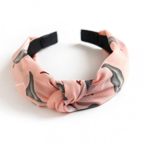 Opaska turban z materiału print O326WZ4 Opaska turban z materiału print O326WZ4
