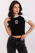 T-shirt Damski Model NM-TS-NG3772.82 Black/White - NM