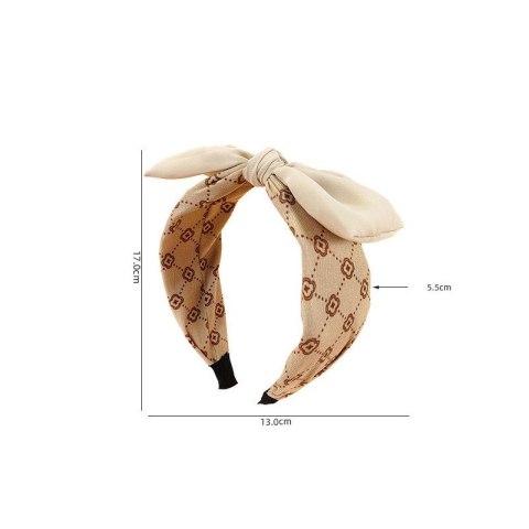 OPASKA DO WŁOSÓW TURBANKA PIN UP KREMOWA O451K OPASKA DO WŁOSÓW TURBANKA PIN UP KREMOWA O451K