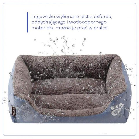 Legowisko dla psa/kota Szarość Eleganckie M 54x40x14 cm KOT08 Legowisko dla psa/kota Szarość Eleganckie M 54x40x14 cm KOT08