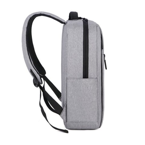 Plecak na laptopa sportowy USB szary PL154SZ Plecak na laptopa sportowy USB szary PL154SZ