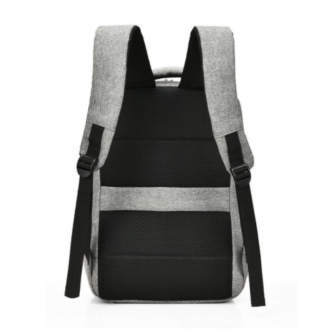 Plecak na laptopa sportowy USB szary PL154SZ Plecak na laptopa sportowy USB szary PL154SZ