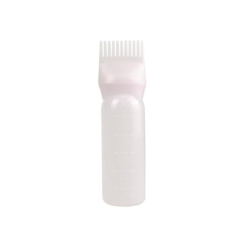 Grzebień, aplikator butelka, szczotka z podziałką do wcierek, farb i maseczek do włosów 60 ml SCZ06B Grzebień, aplikator butelka, szczotka z podziałką do wcierek, farb i maseczek do włosów 60 ml SCZ06B