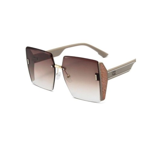 Okulary przeciwsłoneczne ELEGANT SQUARE BROWN OK379WZ2 Okulary przeciwsłoneczne ELEGANT SQUARE BROWN OK379WZ2