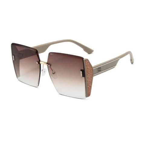 Okulary przeciwsłoneczne ELEGANT SQUARE BROWN OK379WZ2 Okulary przeciwsłoneczne ELEGANT SQUARE BROWN OK379WZ2