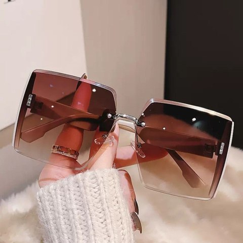 Okulary przeciwsłoneczne ELEGANT SQUARE BROWN OK379WZ2 Okulary przeciwsłoneczne ELEGANT SQUARE BROWN OK379WZ2