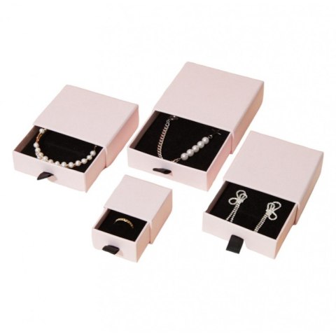 PUDEŁKO OZDOBNE NA zestaw BIŻUTERII, NASZYJNIK 10 x 10 x 3,5 cm PDOZ13R PUDEŁKO OZDOBNE NA zestaw BIŻUTERII, NASZYJNIK 10 x 10 x 3,5 cm PDOZ13R