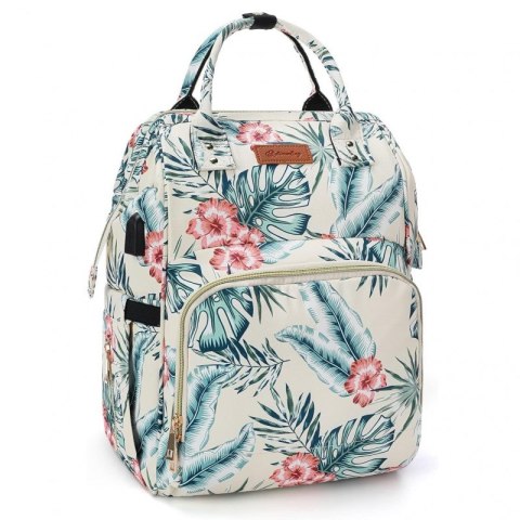 Torba, organizer do wózka plecak dla mamy KREM 42x26x19cm PL152 Torba, organizer do wózka plecak dla mamy KREM 42x26x19cm PL152