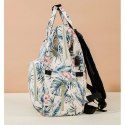 Torba, organizer do wózka plecak dla mamy KREM 42x26x19cm PL152