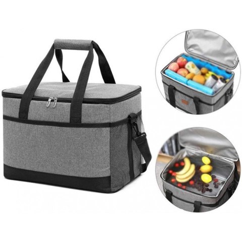 Torba termiczna campingowa plażowa biwakowa 16L piknik KP02 Torba termiczna campingowa plażowa biwakowa 16L piknik KP02