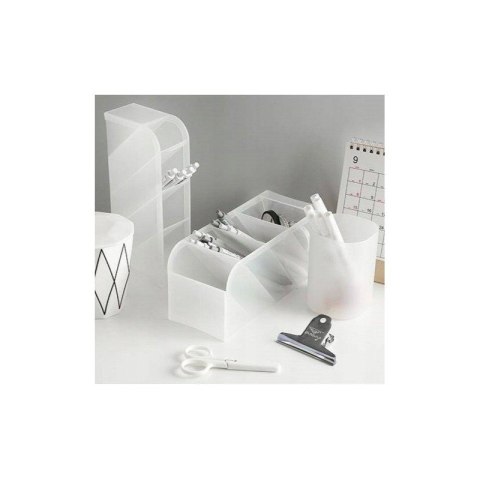 Wielofunkcyjny plastikowy organizer na biurko 7,4x20,3x9cm CB18B Wielofunkcyjny plastikowy organizer na biurko 7,4x20,3x9cm CB18B