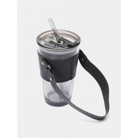 Kubek z kolorowego szkła na Kawę Herbatę ze słomką i zamknięciem 450 ML CUP09GRAF Kubek z kolorowego szkła na Kawę Herbatę ze słomką i zamknięciem 450 ML CUP09GRAF