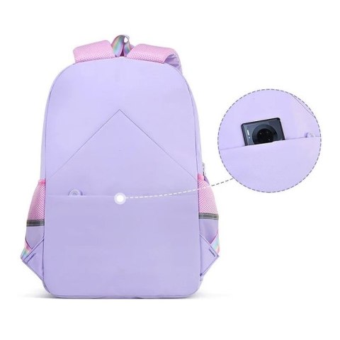 Plecak RAINBOW sweet szkolny uniwersalny kieszonki, odblaski PL160FIO Plecak RAINBOW sweet szkolny uniwersalny kieszonki, odblaski PL160FIO