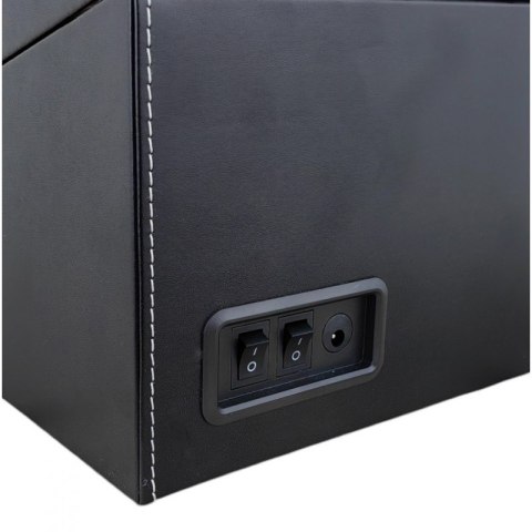 Rotomat na zegarek automatyczny, ekoskóra obszyta szkatułka gablotka 31x24x18cm PD103 Rotomat na zegarek automatyczny, ekoskóra obszyta szkatułka gablotka 31x24x18cm PD103